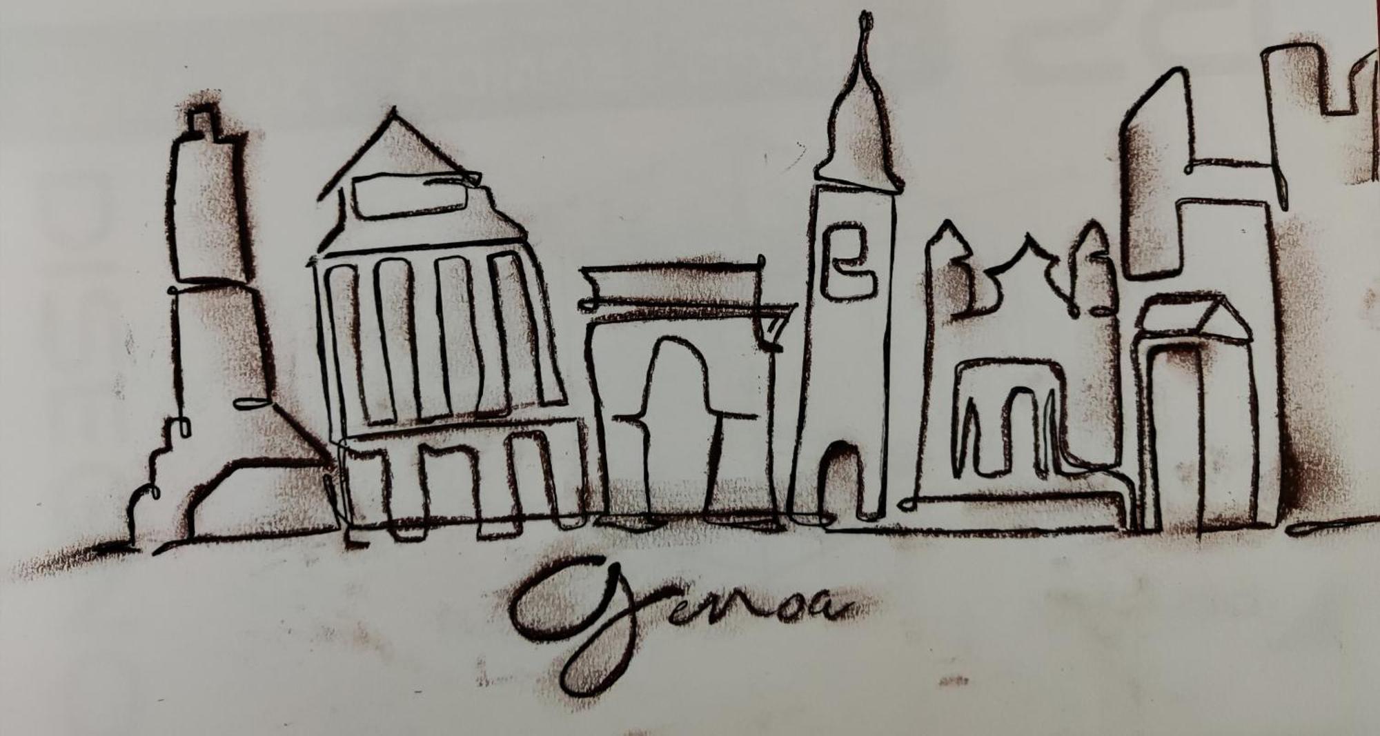 热那亚Le Grazie Sopra I Tetti公寓 外观 照片